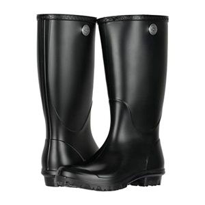 💙Host Pick 1/6💙 UGG Shelby Matte Rain Boots, Black, SZ 8 - NEW IN BOX!